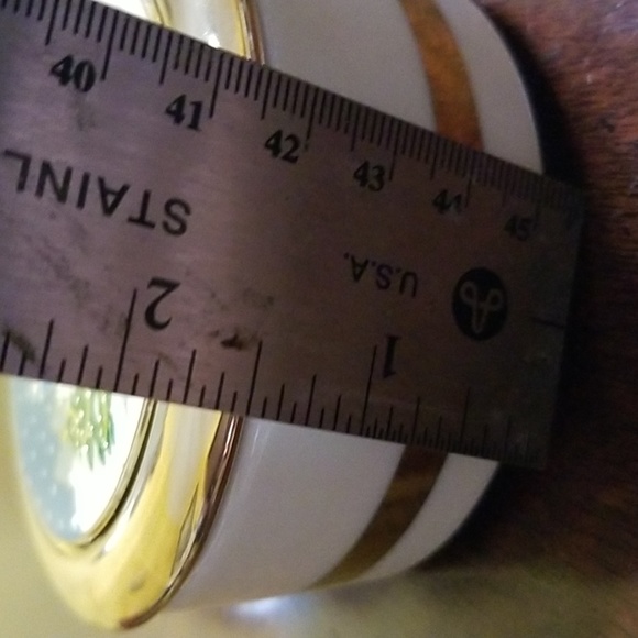 GORGEOUS ART OF CLOISONNE JAPANESE GLASSWARE ROUND TRICKET CONTAINER - Picture 7 of 8